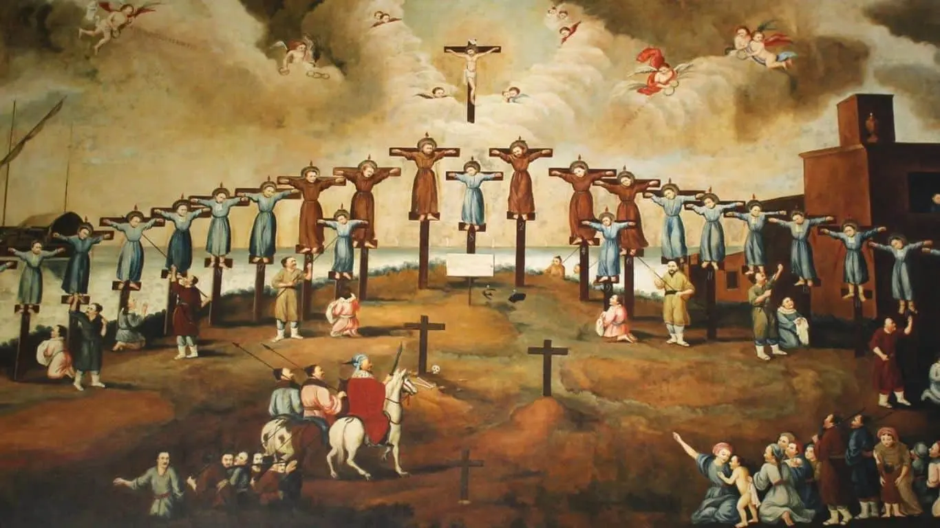 Major Historical Events on February 5 - Today in History - 1597: The 26 Martyrs of Japan