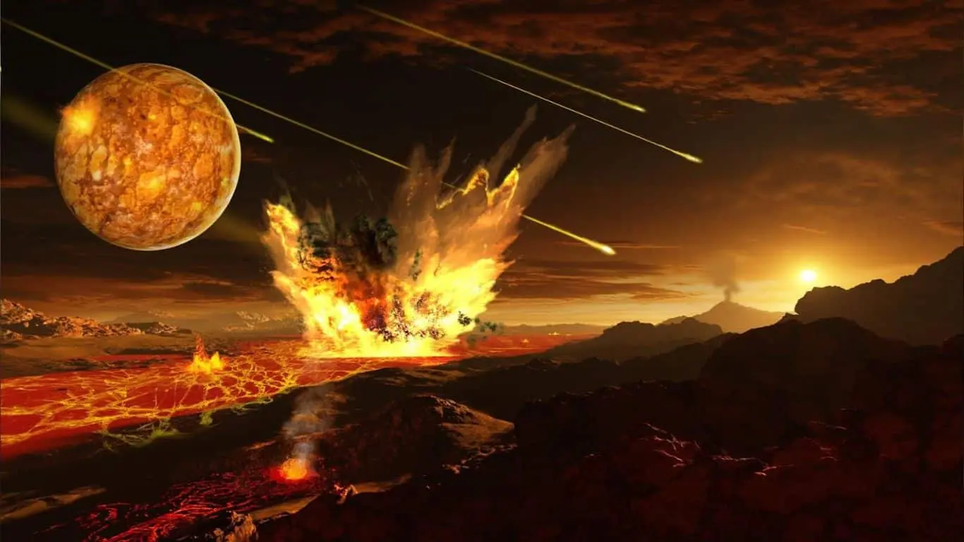 All The Extinction Events Occurred on Earth Since The Origin - The Late Heavy Bombardment