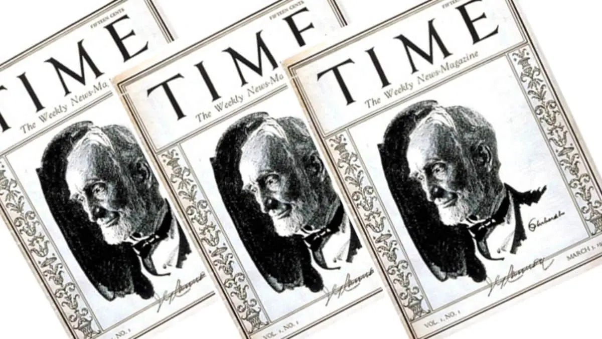 1923: First Time Magazine Published