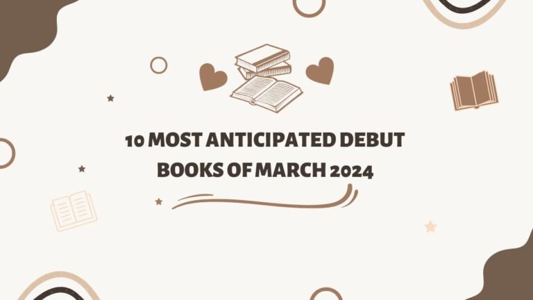 Los 10 libros debutantes más esperados de marzo de 2024