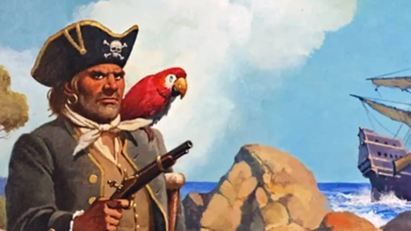 10 Memorable characters from Books Whose Names Begin with ‘L’ - Long John Silver from "Treasure Island"