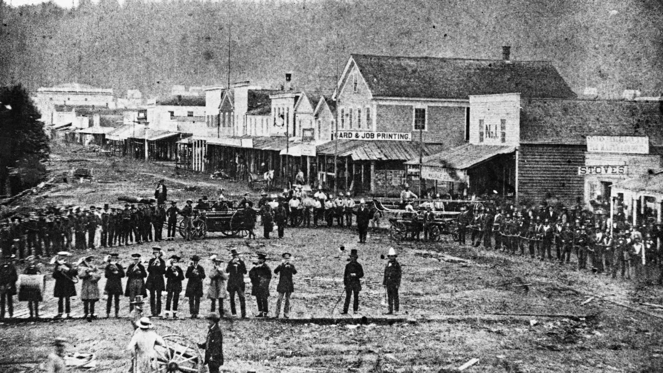 Major Historical Events on February 14- Today in History - 1859: Oregon's Admission to the Union