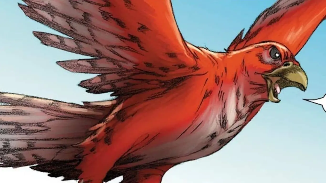 Animals with Mind-Blowing Superpowers in Marvel Comics - Redwing