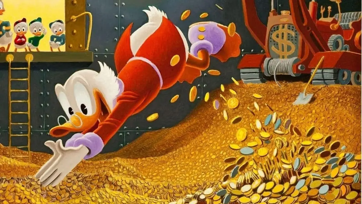 10 Memorable characters from Books Whose Names Begin with ‘U’ - Uncle Scrooge McDuck ("Donald Duck" comics by Carl Barks)