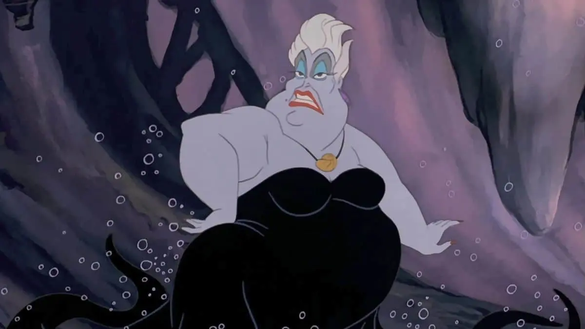 10 Memorable characters from Books Whose Names Begin with ‘U’ - Ursula ("The Little Mermaid" by Hans Christian Andersen)