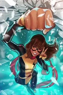 Top 10 Asian Superheroes From Comics and Movies - Ms. Marvel (Kamala Khan) from Marvel Comics