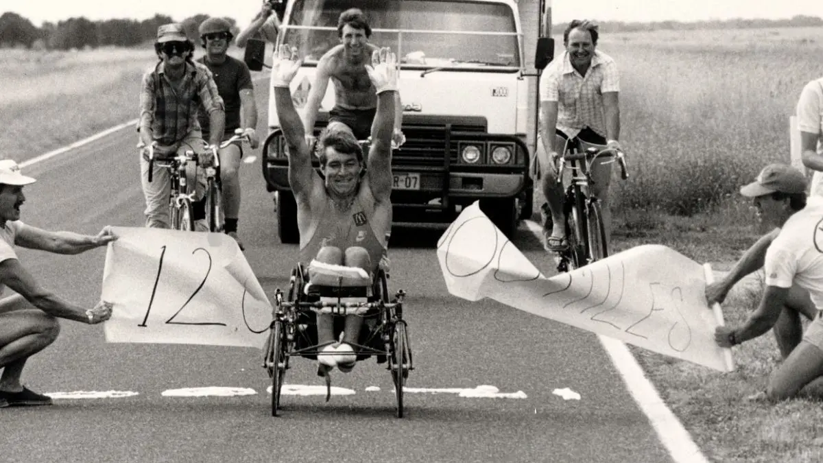Major Historical Events on March 20- Today in History - 1985: Hansen's Global Wheelchair Journey