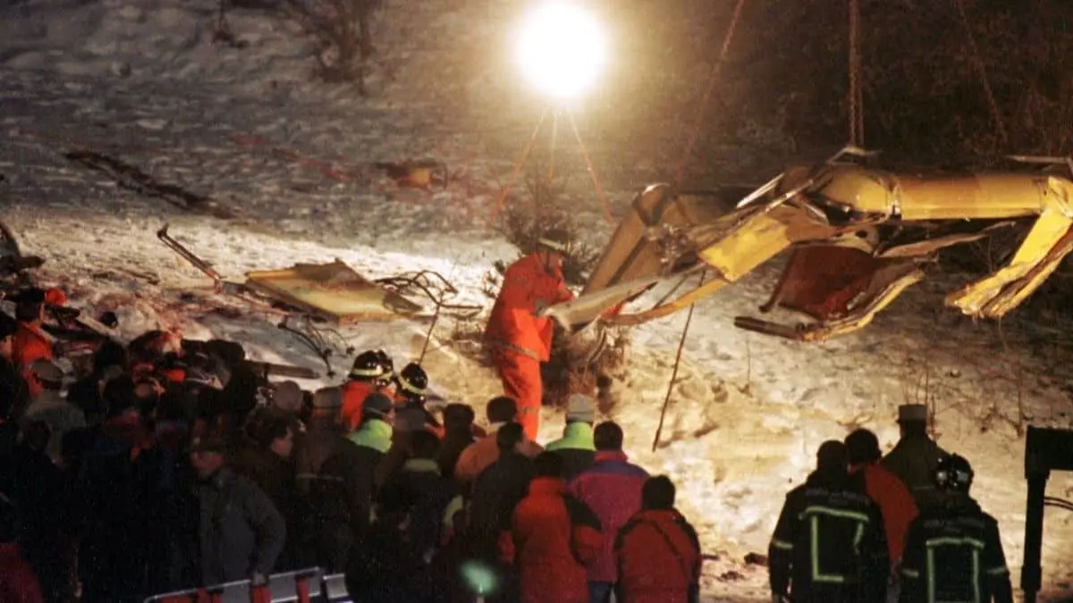 1976 – Cavalese Cable Car Disaster