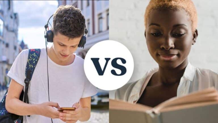 ¿Qué es mejor para usted, libros impresos o audiolibros?