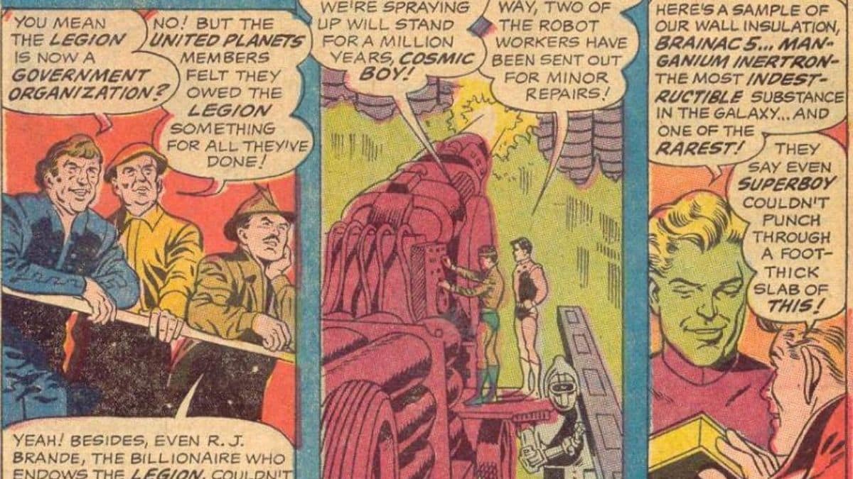 15 métaux les plus puissants du monde de la bande dessinée - Inertron