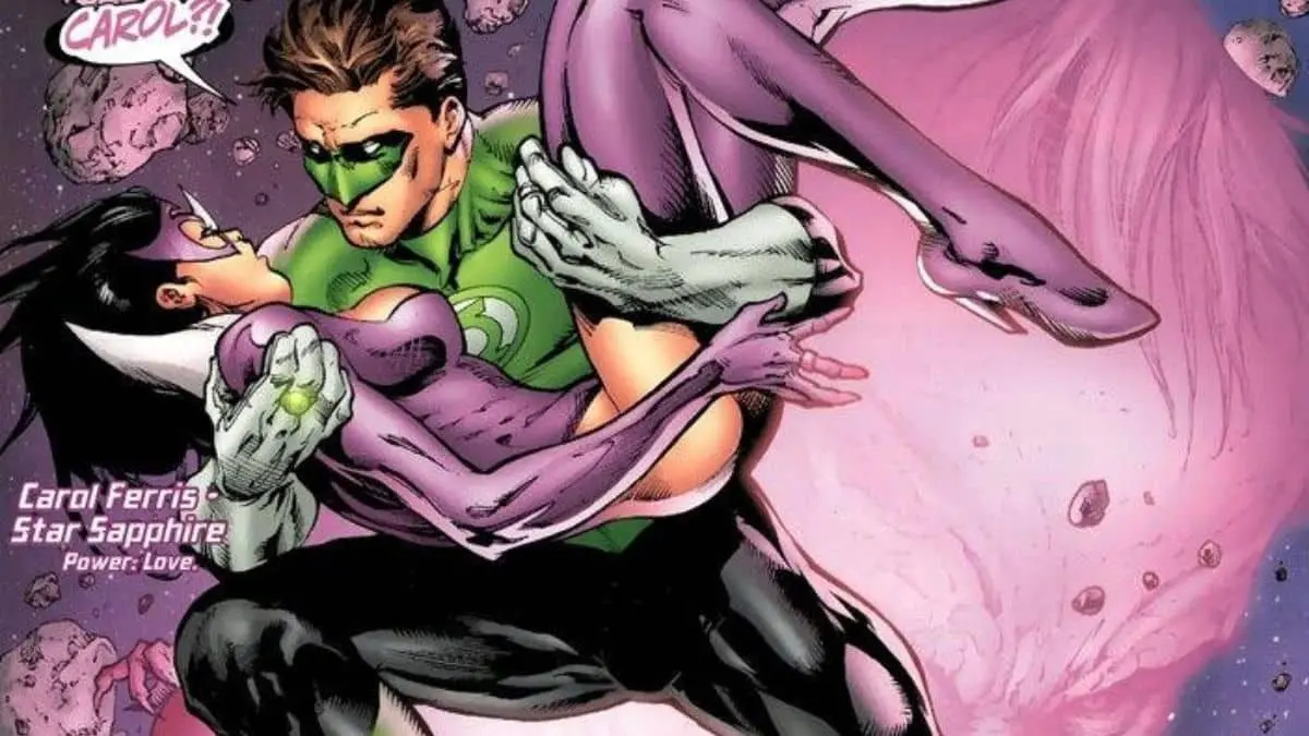 8. Star Sapphire And Hal Jordan