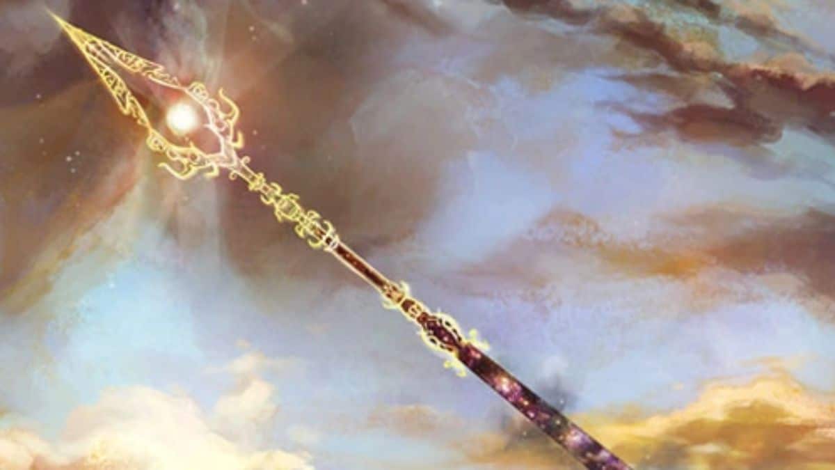 10 armes les plus puissantes de la mythologie japonaise - Amenonuhoko (Lance céleste aux joyaux)