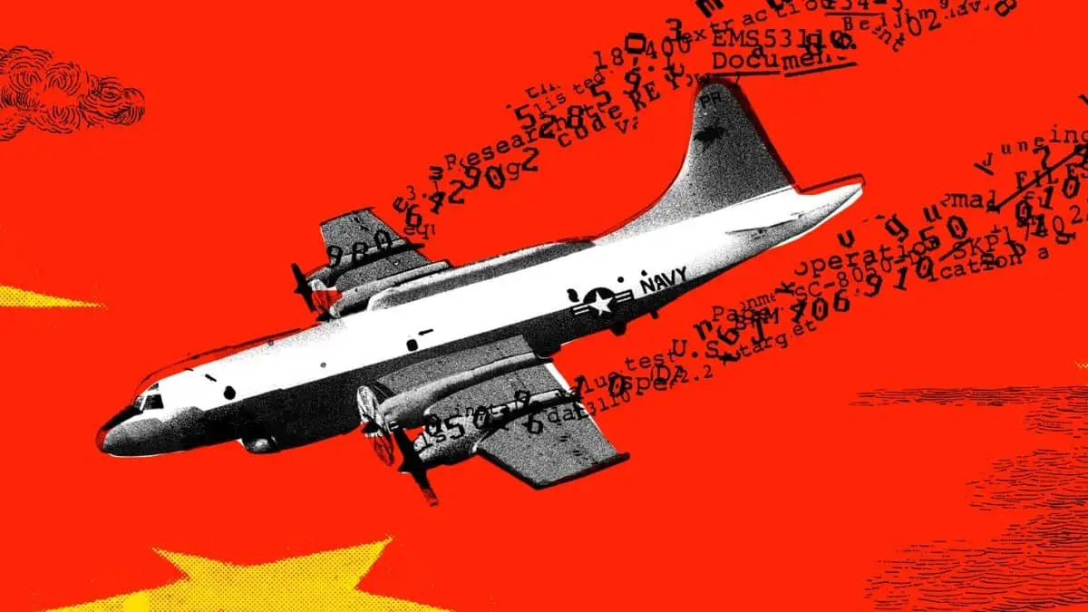 Major Historical Events on April 1 - Aerial Encounter over the South China Sea - 2001 AD