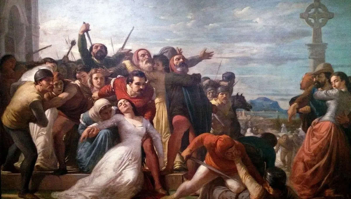 Major Historical Events on March 30- Today in History - 1282 Sicilian Vespers Uprising