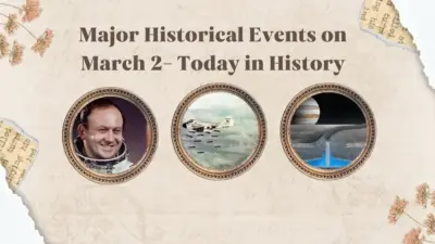 Major Historical Events on March 2- Today in History