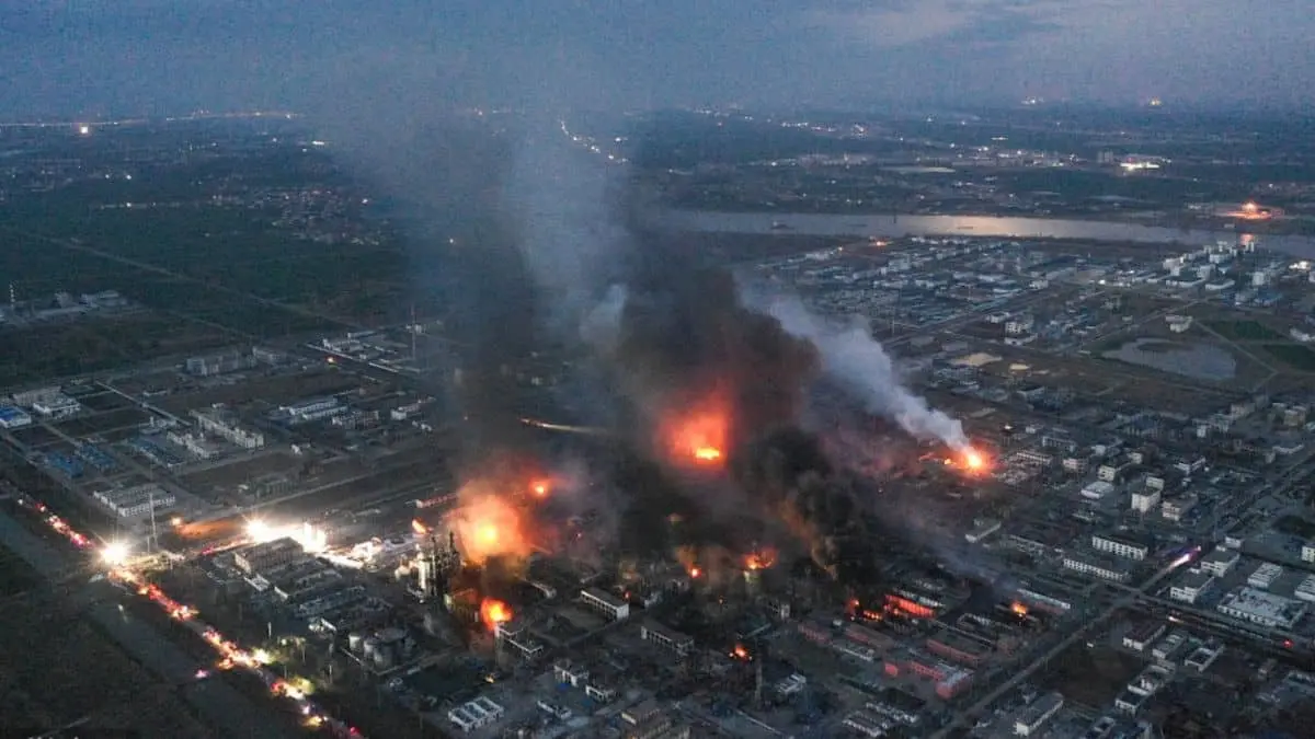 2019 – Xiangshui Chemical Explosion