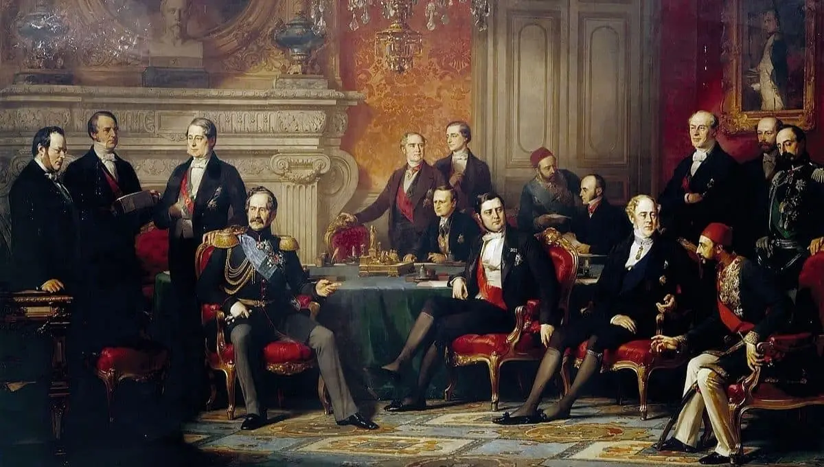 Major Historical Events on March 30- Today in History - 1856 Crimean War Ends with Paris Treaty