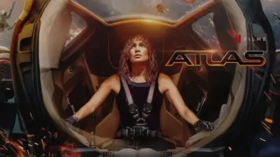 Netflix has released the official trailer for the new science fiction film "Atlas," starring Jennifer Lopez and Simu Liu