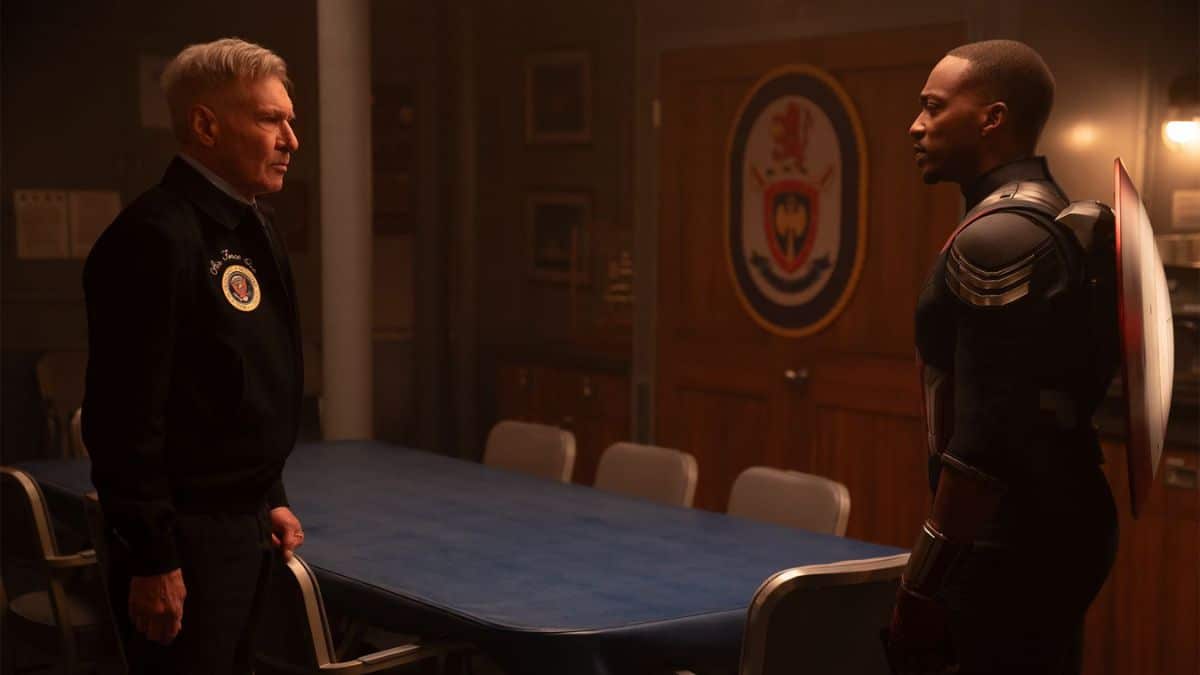 Marvel ofrece un adelanto de Anthony Mackie y Harrison Ford en Capitán América 4