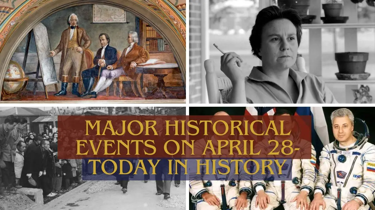 Major Historical Events on April 28 Today in History