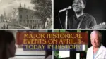 Major Historical Events on April 4 Today in History