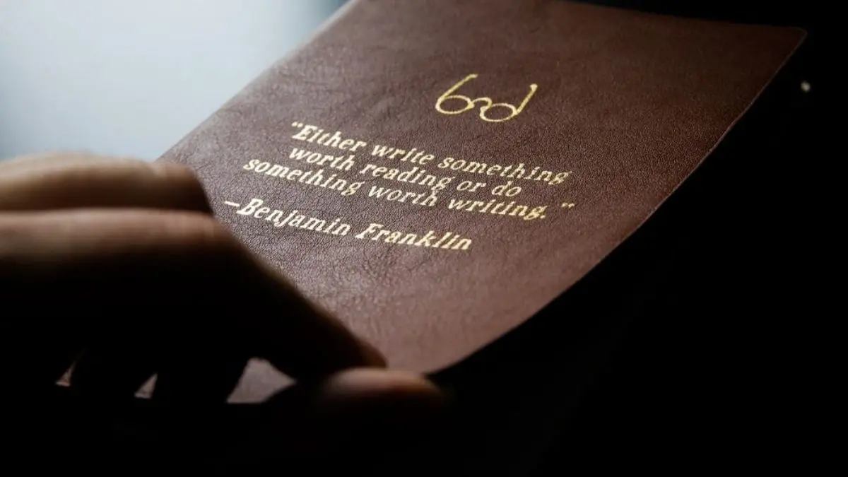 Either write something worth reading or do something worth writing