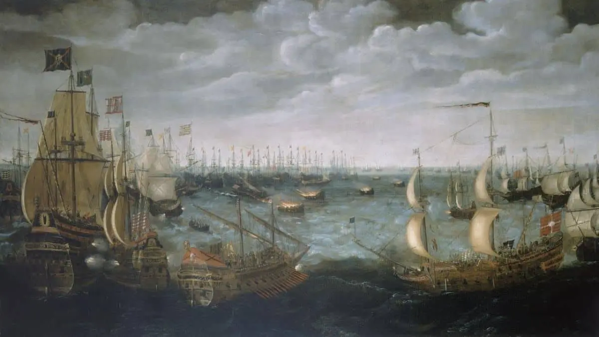 The Spanish Armada's First Sighting - 1588 AD - Major Historical Events on July 29