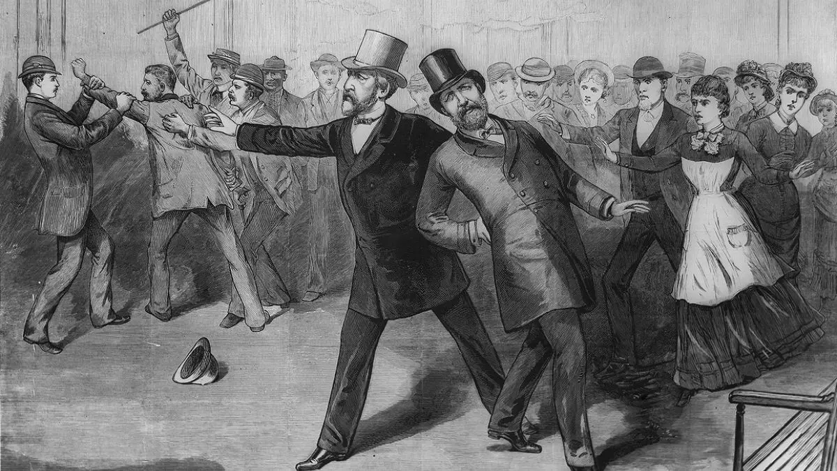 President Garfield’s Fatal Shooting - 1881 AD
