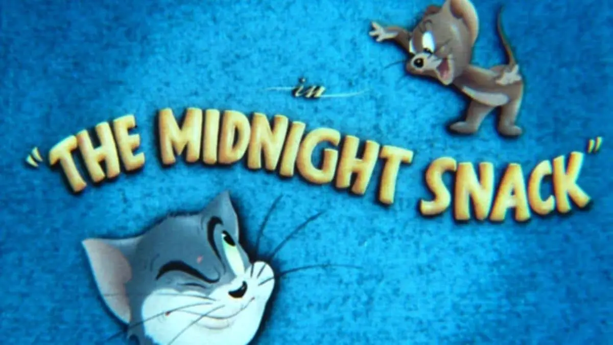 Tom and Jerry's Iconic Debut in 'The Midnight Snack' (1941)