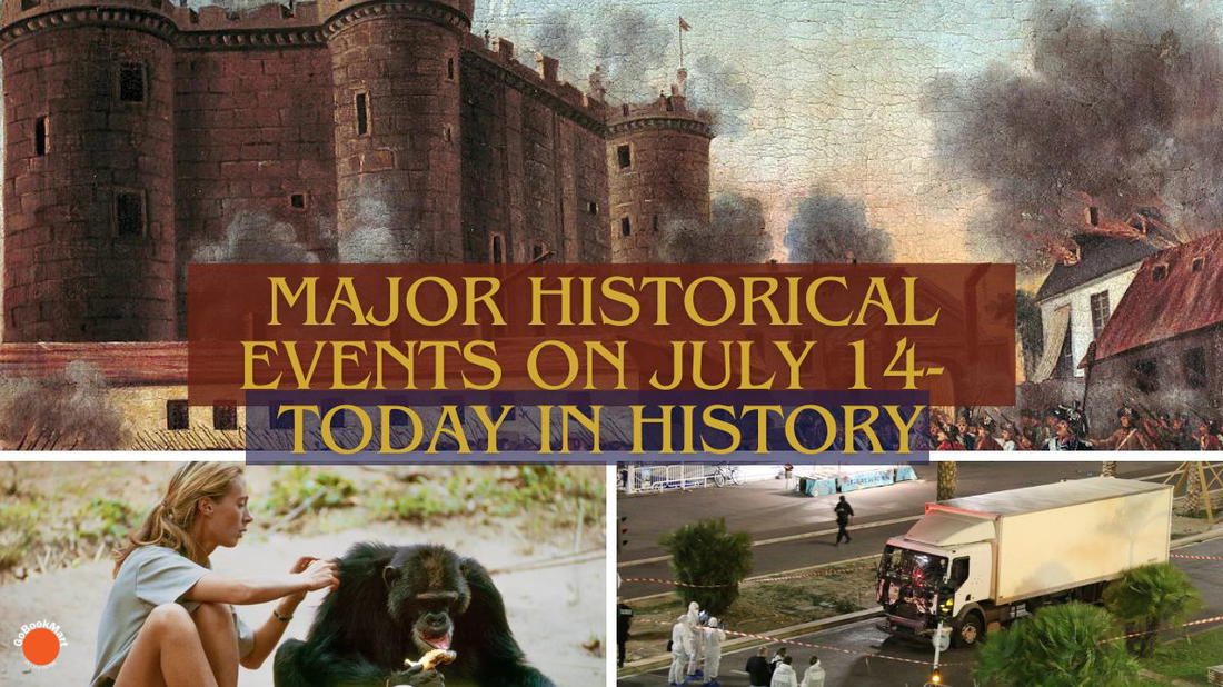 Principales acontecimientos históricos del 14 de julio: hoy en la historia