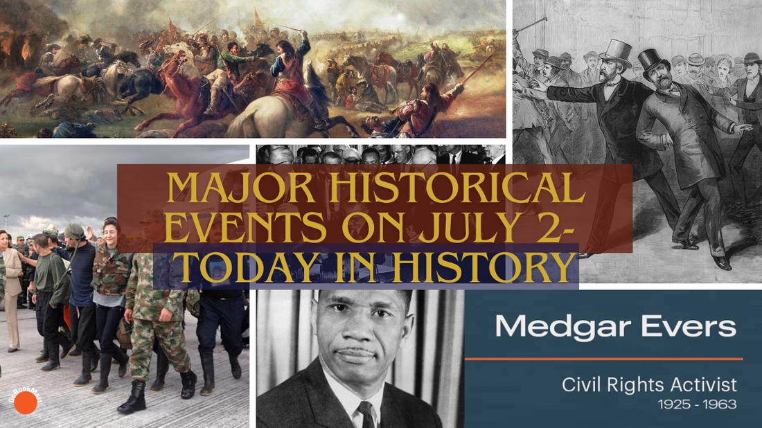 Événements historiques majeurs du 2er juillet – Aujourd'hui dans l'histoire