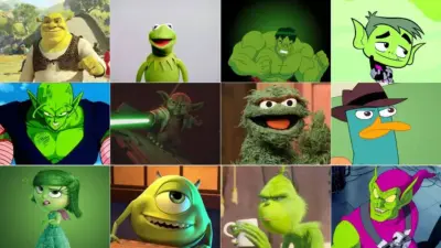 12 Most Memorable Green Cartoon Characters
