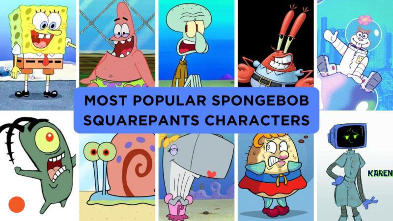 Most Popular Spongebob Squarepants Characters