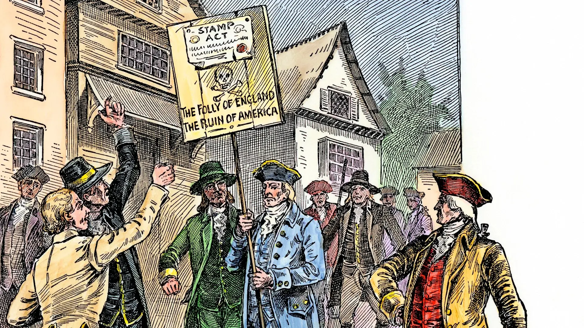Major Historical Events on October 7 - Stamp Act Congress Meets in New York - 1765 AD