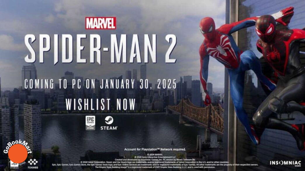 PC release of 'Marvel's Spider-Man 2' set for January 2025