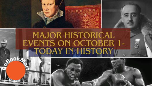 Major Historical Events on October 1- Today in History