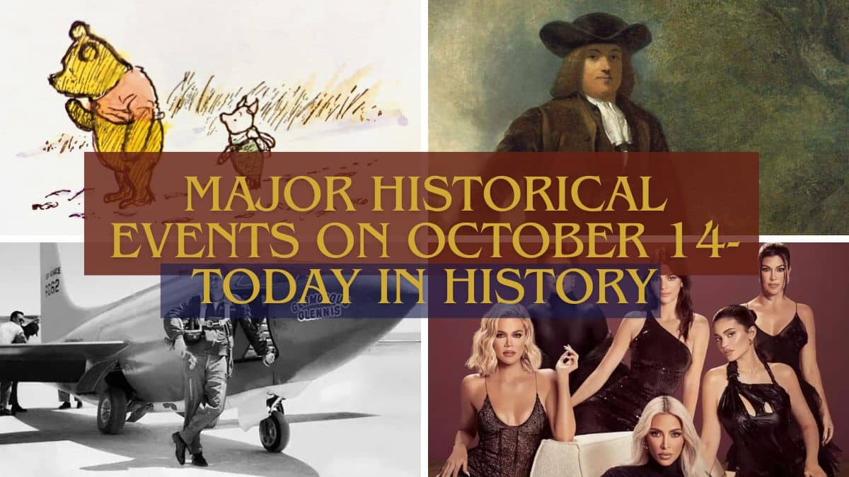 Principaux événements historiques du 14er octobre – Aujourd'hui dans l'histoire