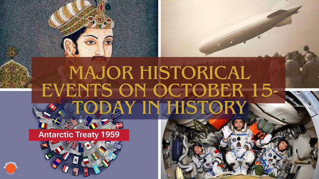 Principales acontecimientos históricos del 15 de octubre: hoy en la historia