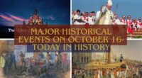 Major Historical Events on October 16- Today in History