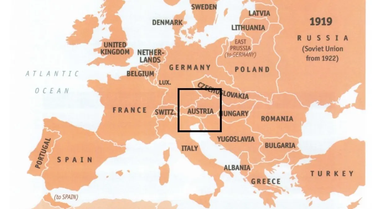 Austria Declares Independence as a Republic 1918 AD