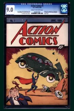 Action Comics #1 - Most Expensive Comics Ever Sold at Auction