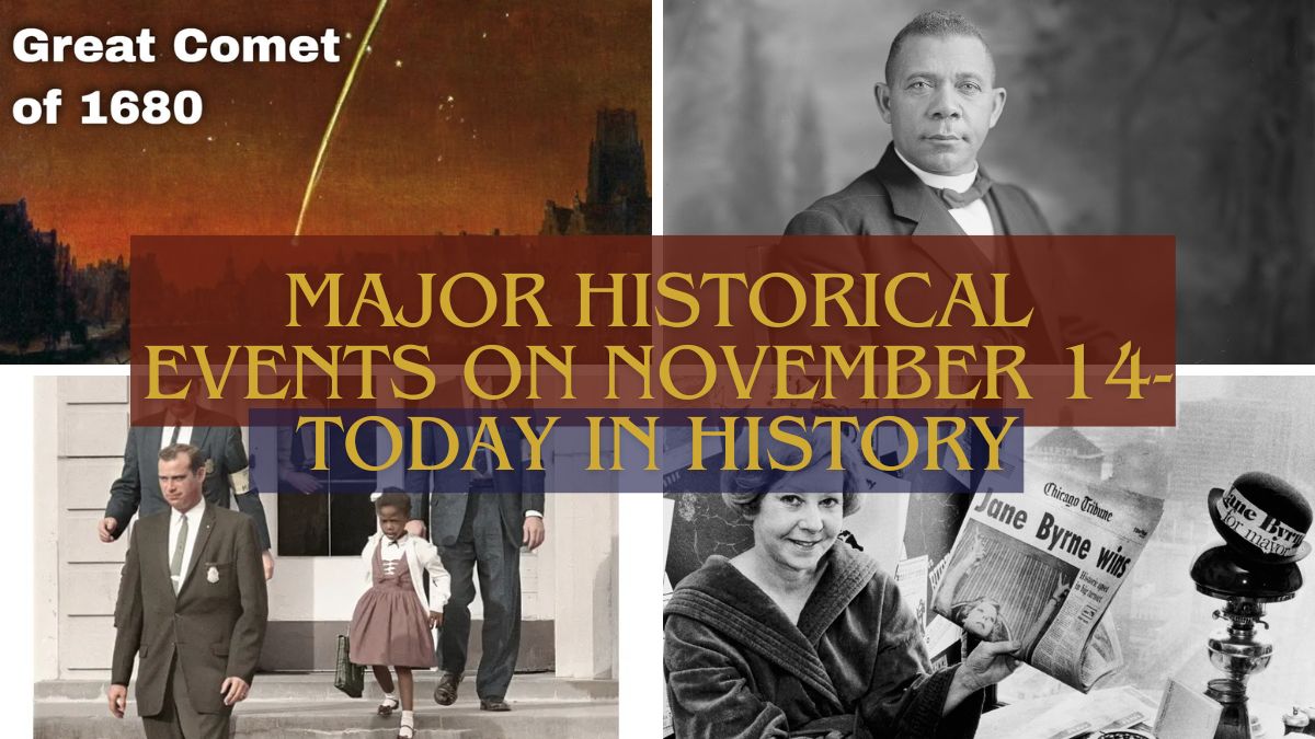 Principales acontecimientos históricos del 14 de noviembre: hoy en la historia