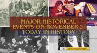 Major Historical Events on November 2- Today in History