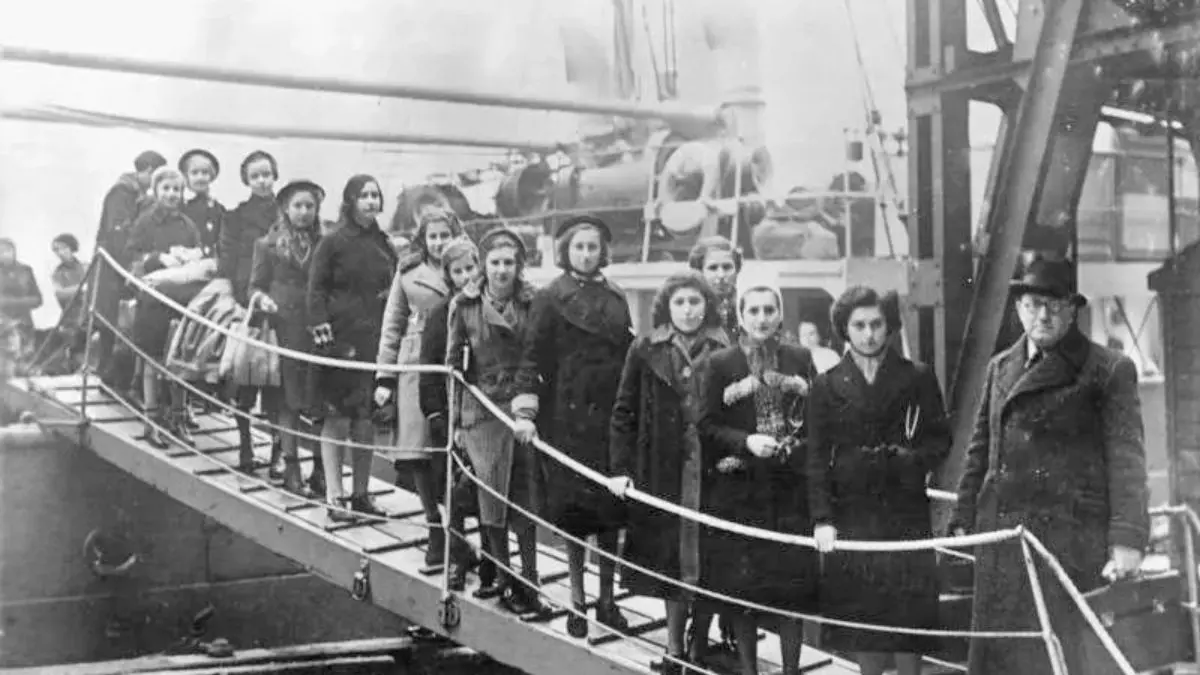 First 'Kindertransport' Arrives in Britain - 1938 AD