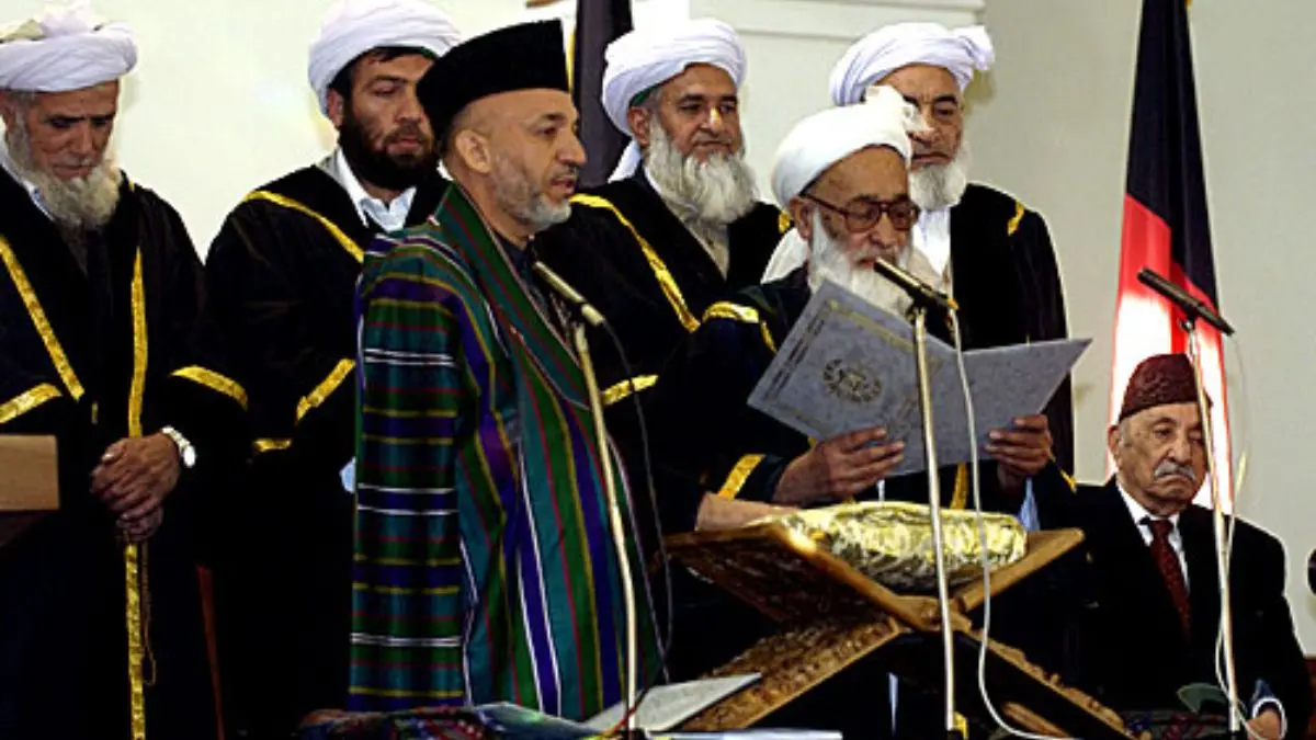 Major Historical Events on December 7 - Hamid Karzai's Presidential Inauguration - 2004