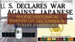 Major Historical Events on December 8- Today in History