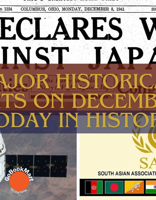 Major Historical Events on December 8- Today in History