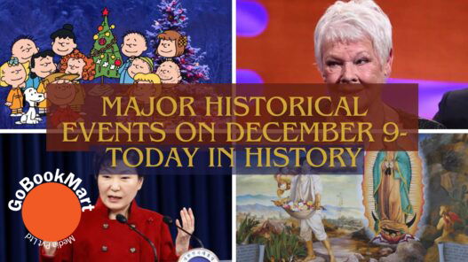 Major Historical Events on December 9- Today in History