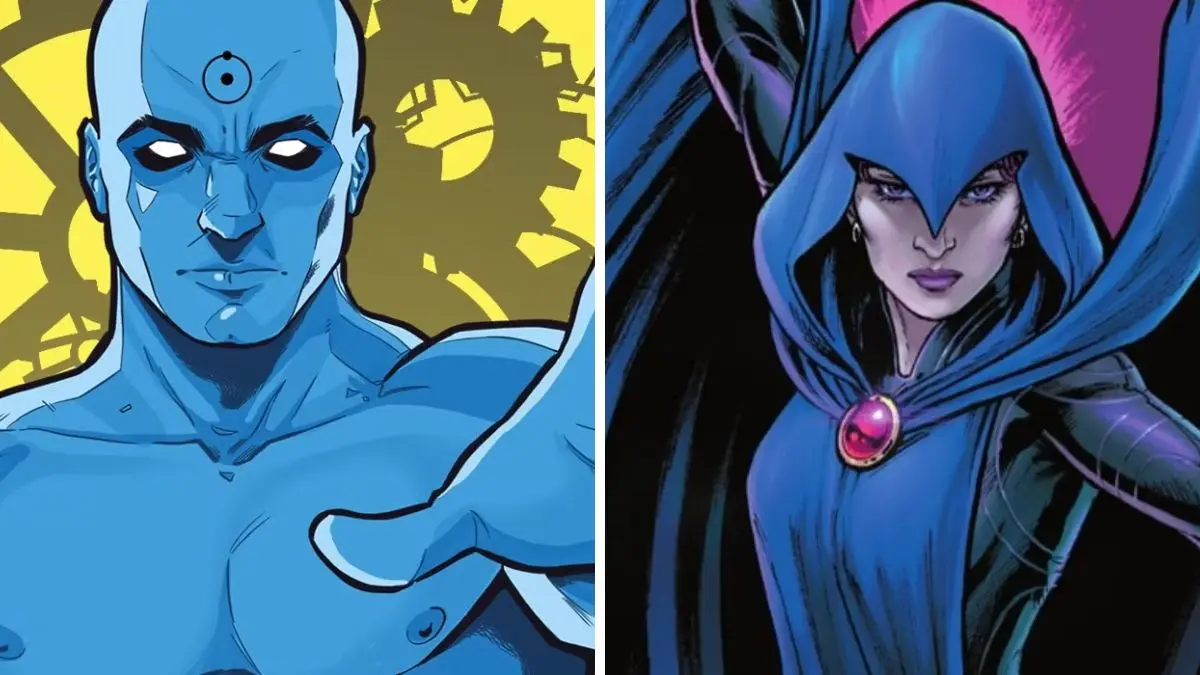 Dr. Manhattan vs. Raven: A Battle Beyond Reality