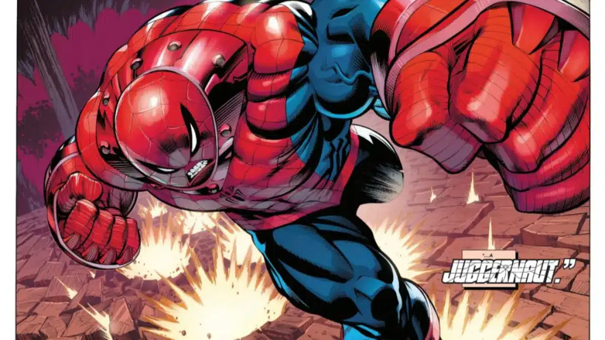 Spider-Man Takes on the power of the Juggernaut